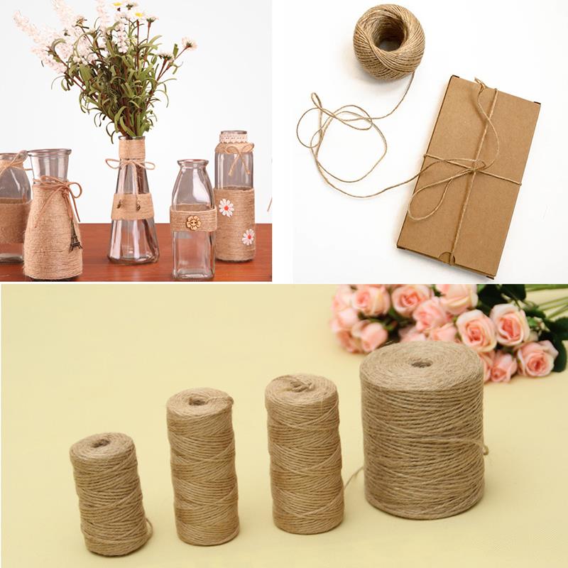 30/50/300 미터 자연 빈티지 황마 로프 코드 문 - Twine Jute Natural 리뷰 및 가격