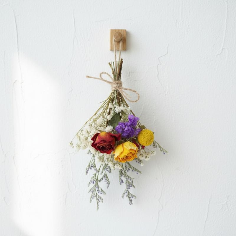 웨딩 신랑 들러리 버튼홀 미니 자연 건조 꽃 꽃다발 1 - Dried Flower Bunch 리뷰 및 가격