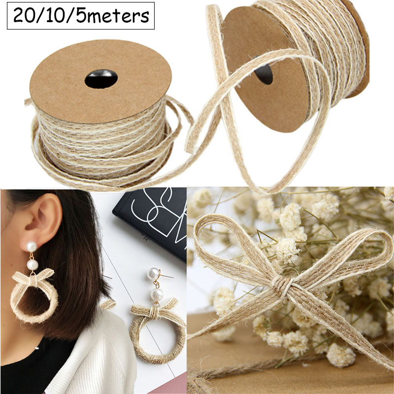 20/10/5M 자연 황마 로프 코드 문자열 꼬기 삼베 - Twine Jute Natural 리뷰 및 가격