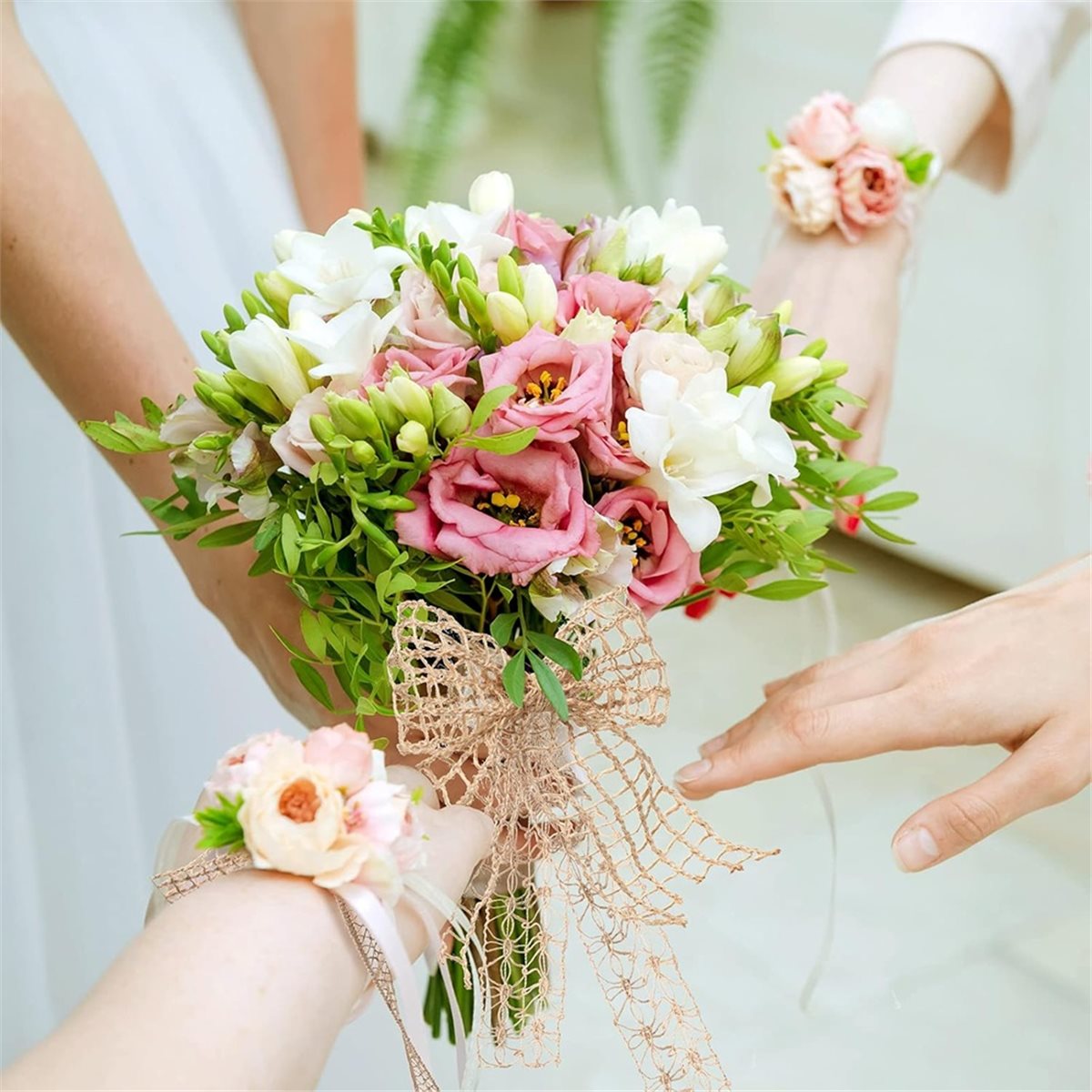 5롤 13피트 천연 황마 리본 와이어드 천연 황마 레이 - Twine Jute Natural 리뷰 및 가격