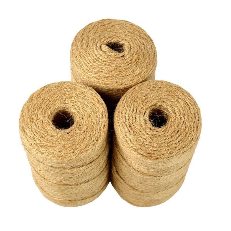 황마끈 100M 천연 사이잘 2mm 랩 웨딩 장식 공예 - Twine Jute Natural 리뷰 및 가격